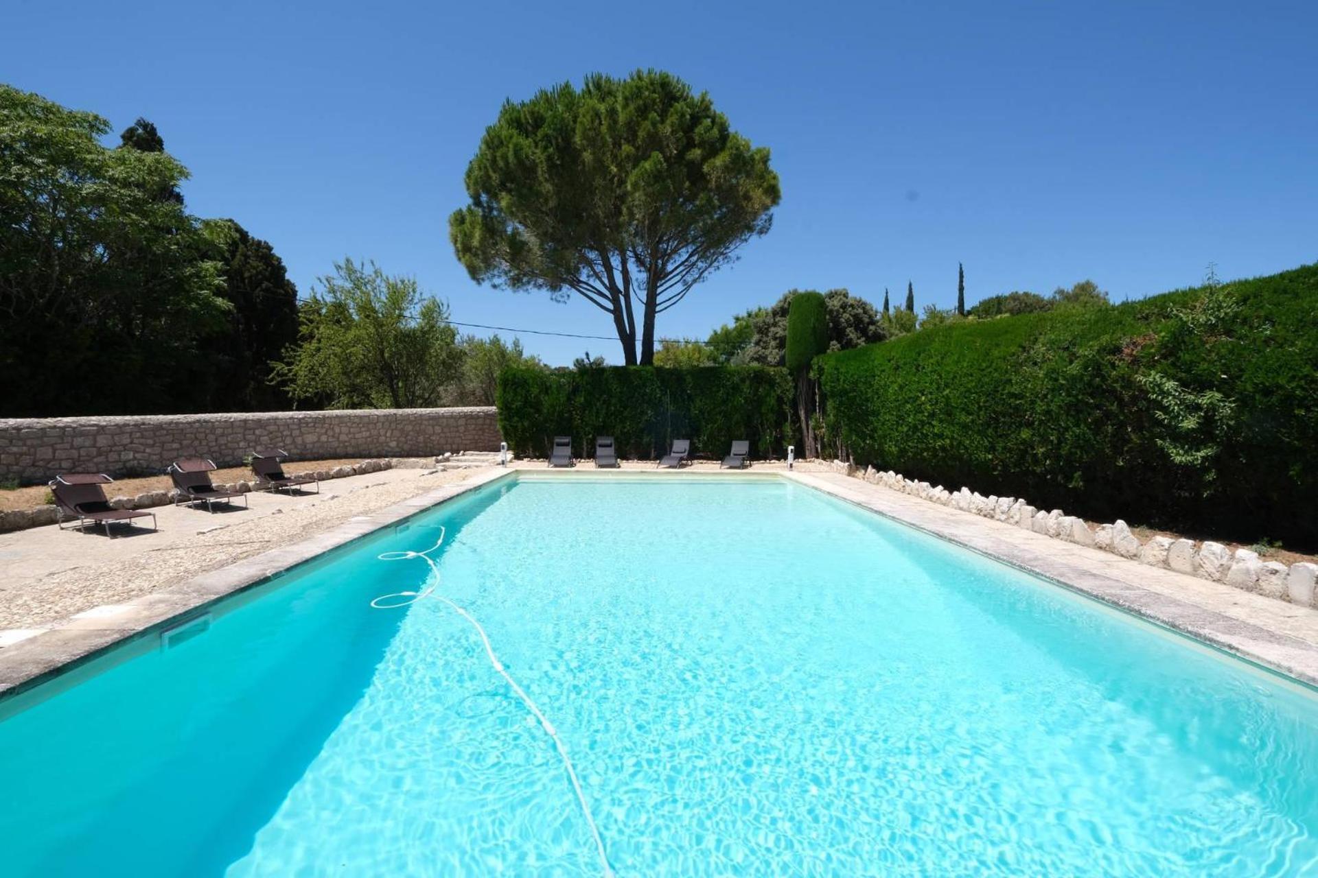 Typical Mas Provencal With Swimming Pool In A Small Hamlet Near Mouries In The Alpilles In Provence- 8 Persons Villa Dış mekan fotoğraf